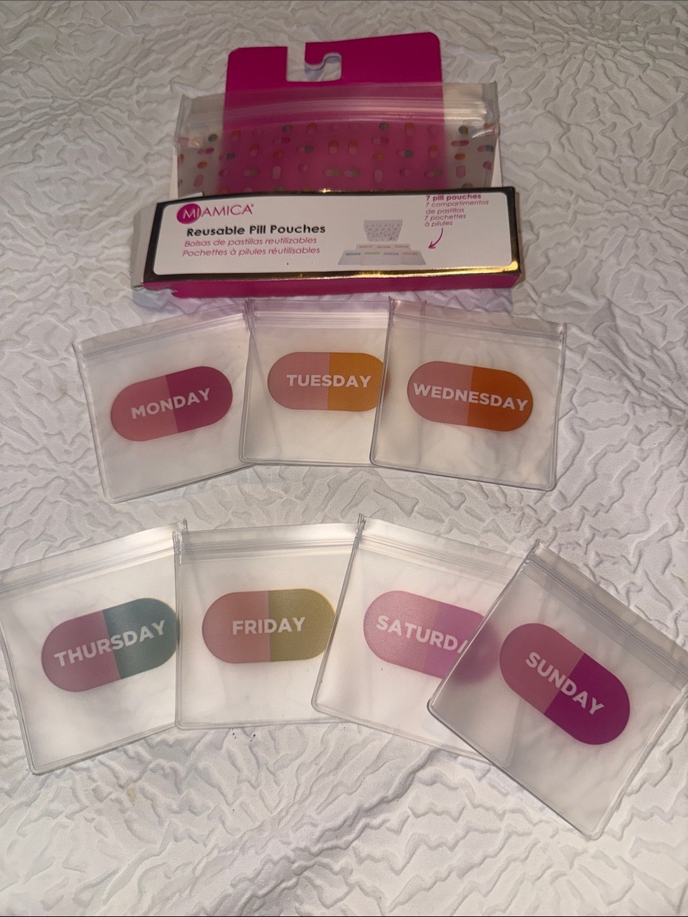 Travel Pill Pouches